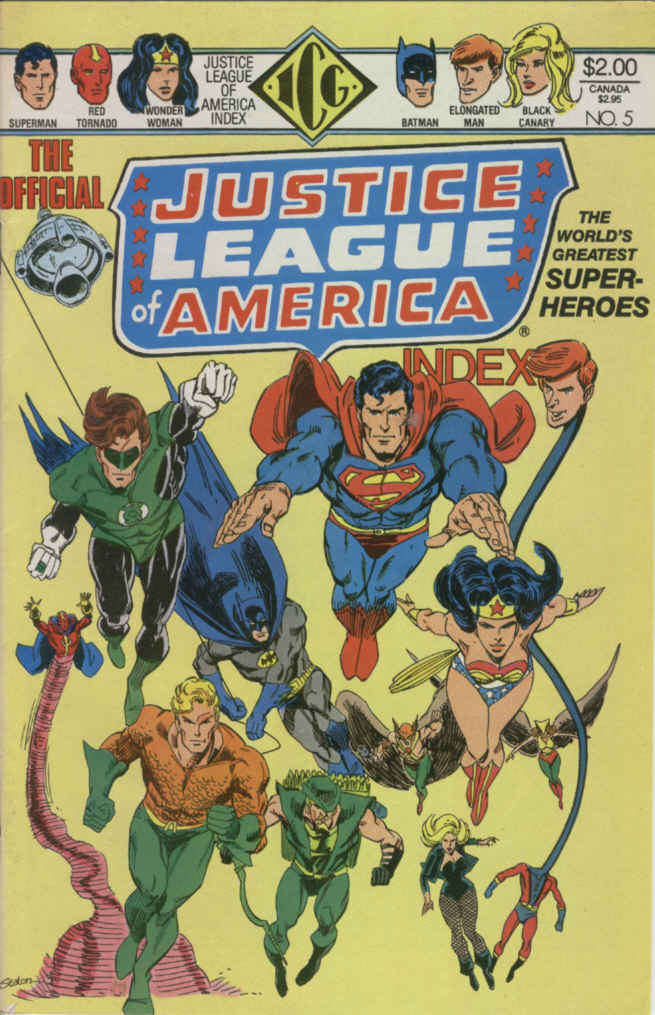The Official Justice League of America Index #5