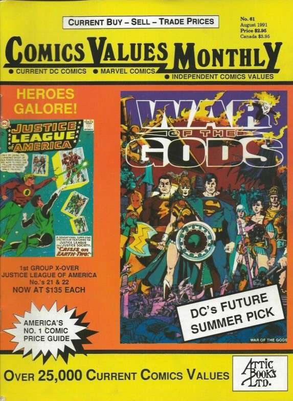 Comics Values Monthly #61